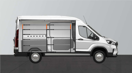 BASE42 Bilinnredning til Maxus e-Deliver 9 L2