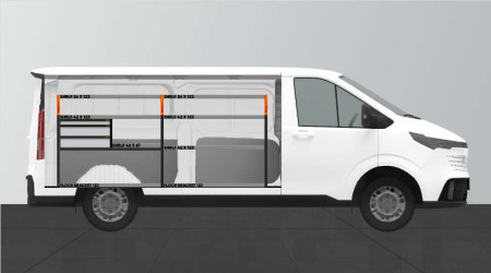  LS3 Bilinnredning til Maxus e-Deliver 7