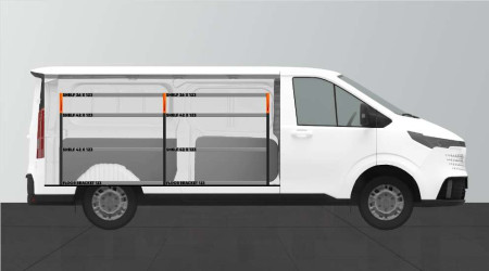  BASE42 Bilinnredning til Maxus e-Deliver 7