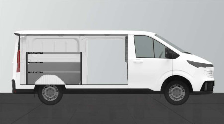  SHORT26 Bilinnredning til Maxus E-Deliver7