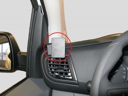 ProClip mobiltelefon monteringsclips (venstre).  Passer til Expert, ProAce og Jumpy.