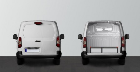 Dobbeltgulv H: 272 mm 3 skuffer til Berlingo, Combo, Partner og Proace City L1 med standardvegg