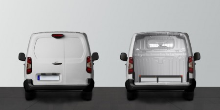 Dobbeltgulv H: 202 mm 3 skuffer til Berlingo, Combo, Partner og Proace City L2 med standardvegg