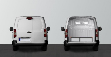 Dobbeltgulv H: 272 mm 3 skuffer til Berlingo, Combo, Partner og Proace City L2 med standardvegg