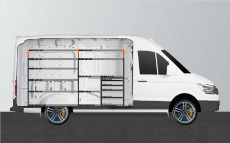 PRO5 Bilinnredning til Man TGE & VW Crafter L3