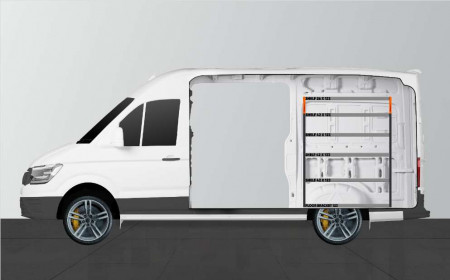 SHORT42 Bilinnredning til Man TGE & VW Crafter L3