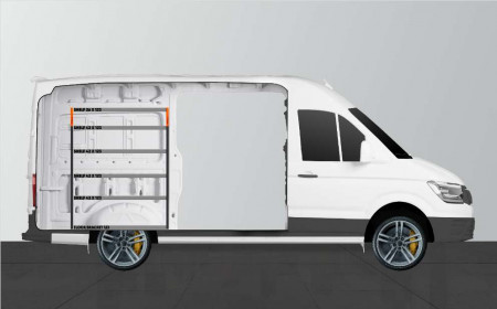 SHORT42 Bilinnredning til Man TGE & VW Crafter L3