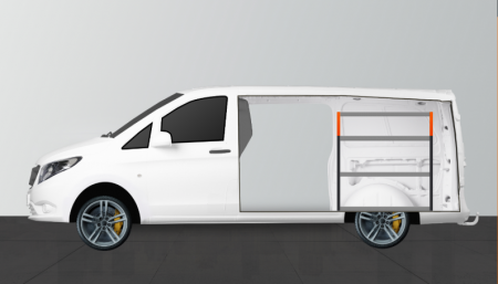 H-ENKEL Bilinnredning til Mercedes Vito Lang