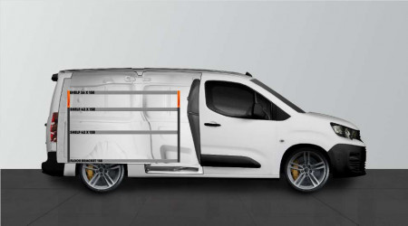 BASE42 Bilinnredning til Berlingo, Combo, Proace City & Partner L2
