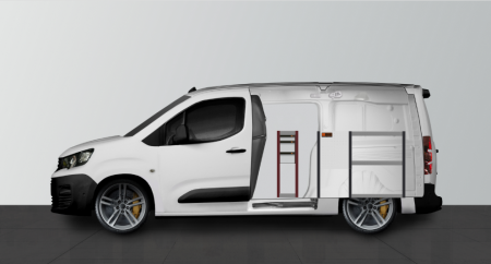 LD26 Bilinnredning til BERLINGO, COMBO, PROACE CITY & PARTNER L2
