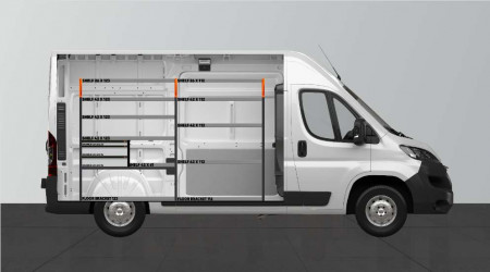 LS3 Bilinnredning til Proace Max, Boxer, Ducato, Jumper & Movano L2