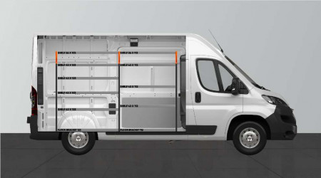 BASE42 Bilinnredning til Proace Max, Boxer, Ducato, Jumper & Movano L2