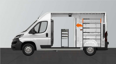 LD42 Bilinnredning til Proace Max, Boxer, Ducato, Jumper & Movano L2