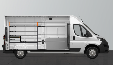 V-LS3 Bilinnredning til Proace Max, Boxer, Ducato, Jumper & Movano L3H2