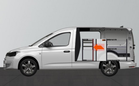 LD42 Bilinnredning til VW Caddy Cargo & Ford Connect L2
