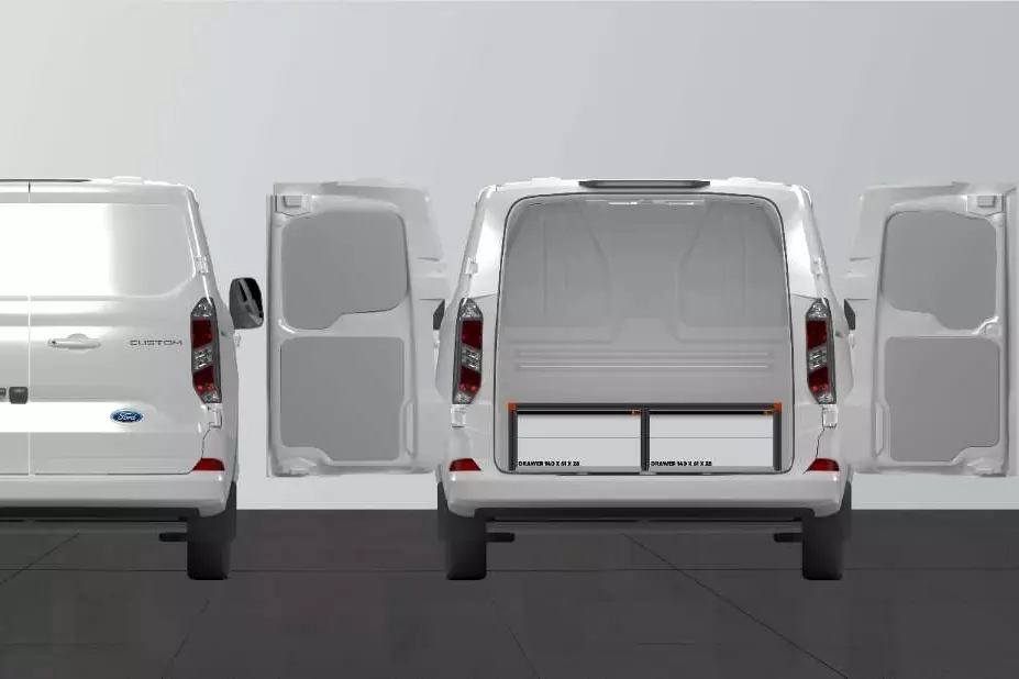 Høyt dobbeltgulv Volkswagen Transporter