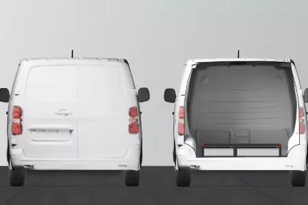 Dobbeltgulv H: 202 mm 3 skuffer til Expert, Vivaro 2020-, Jumpy Scudo & ProAce L2 med standardvegg