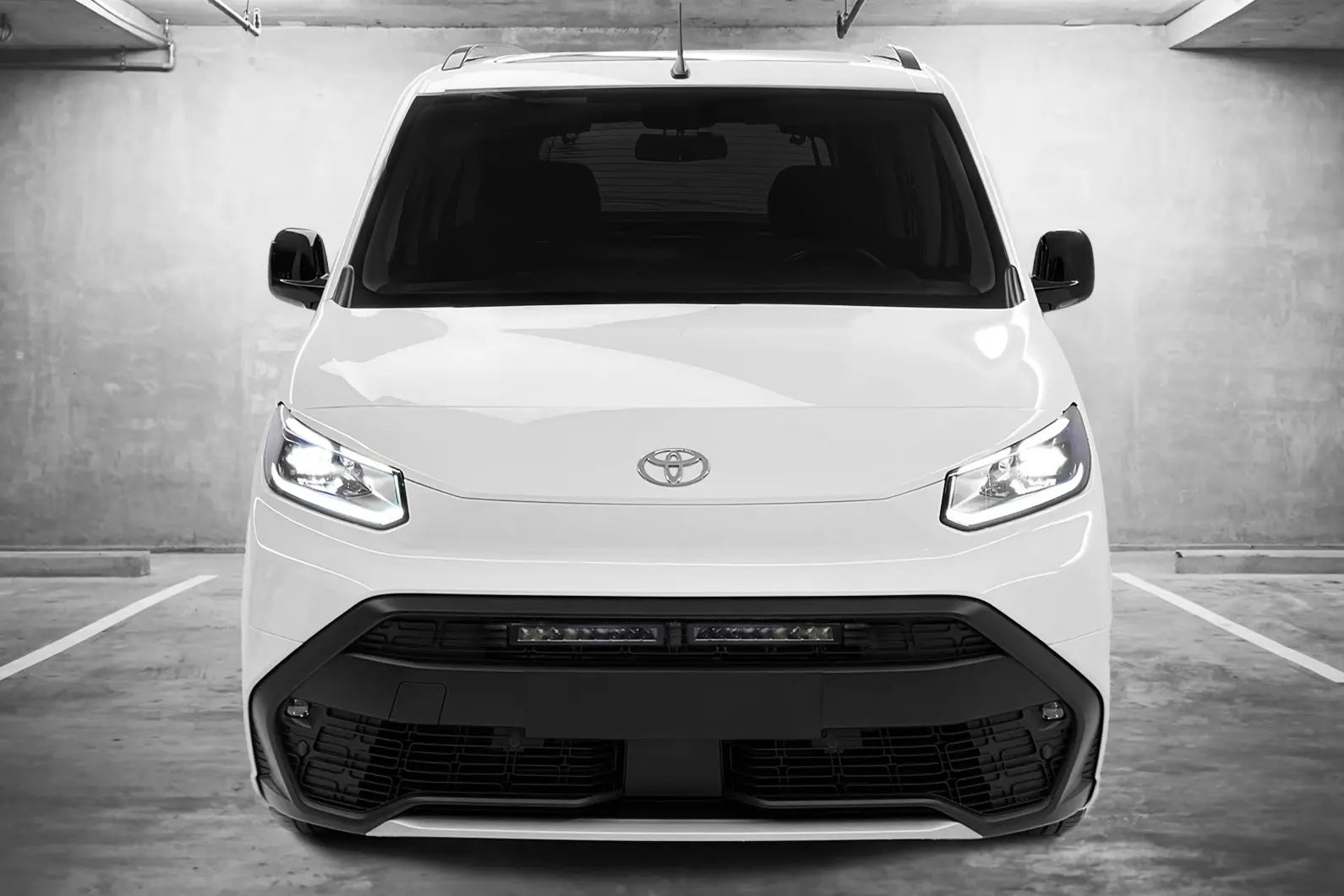 Ekstralysrammepakke: Explosion Slim Toyota Proace City