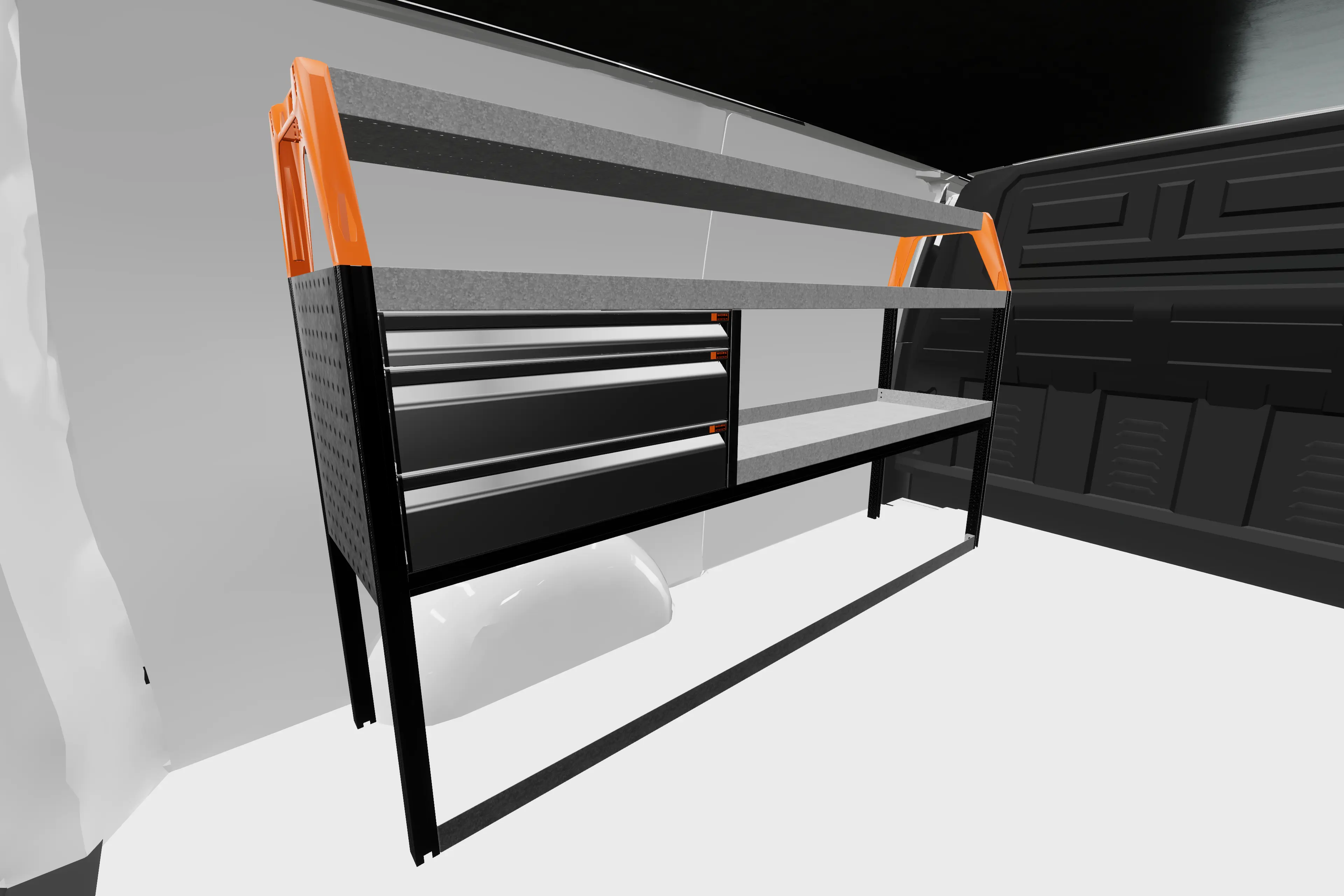 LS3 bilinnredning Mercedes Vito