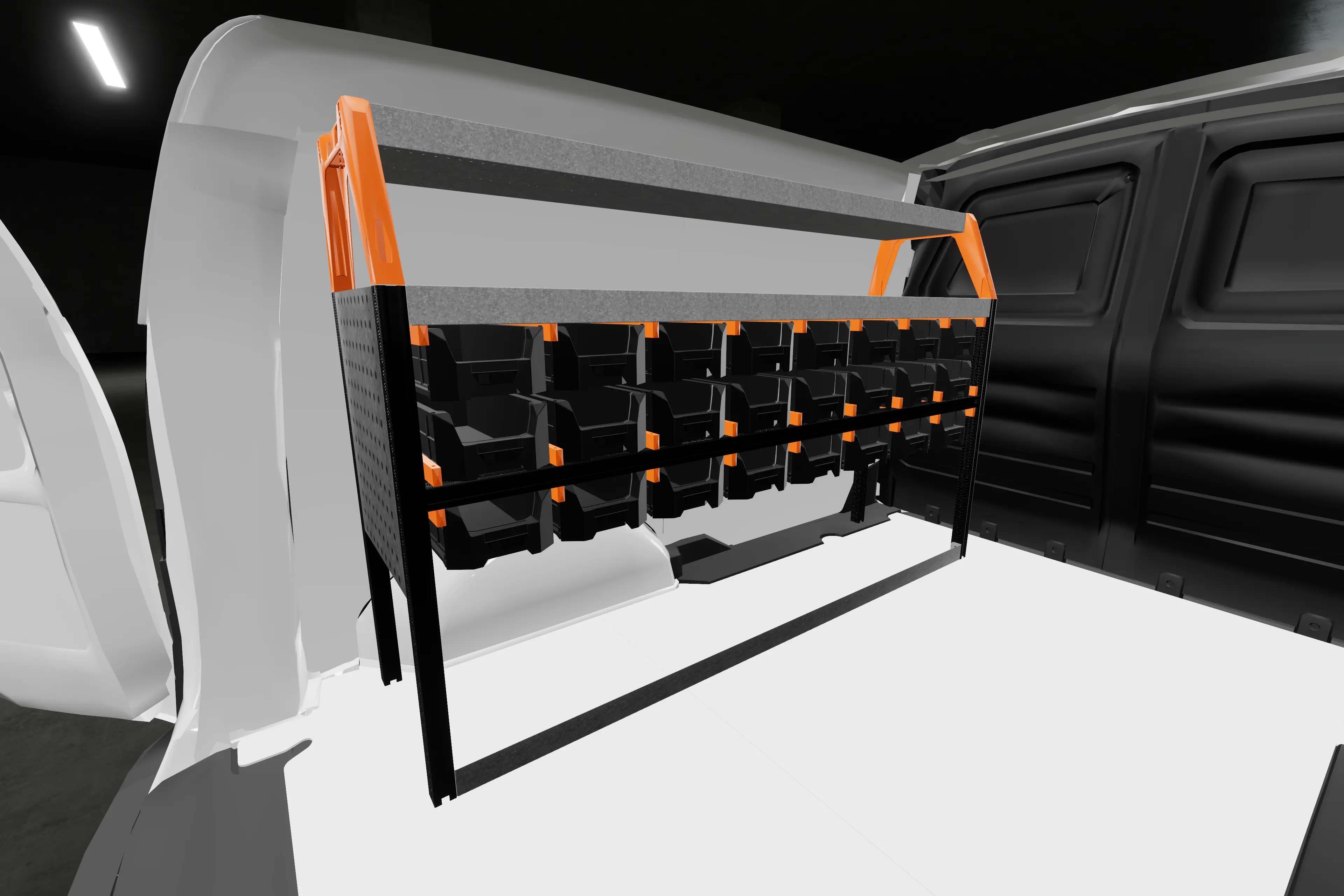 Rack bilinnredning Mercedes Citan