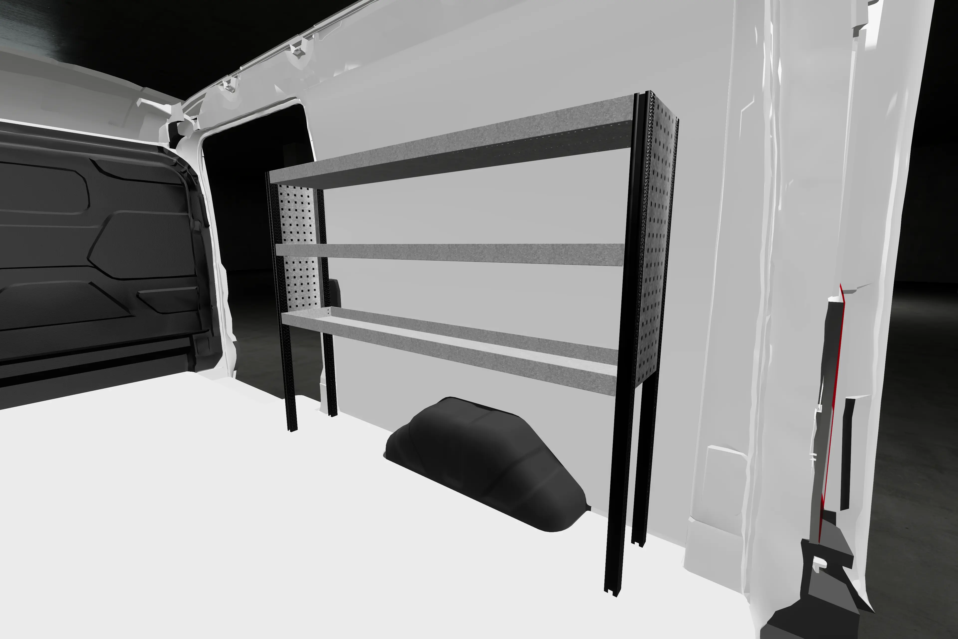Short26 bilinnredning Ford Transit