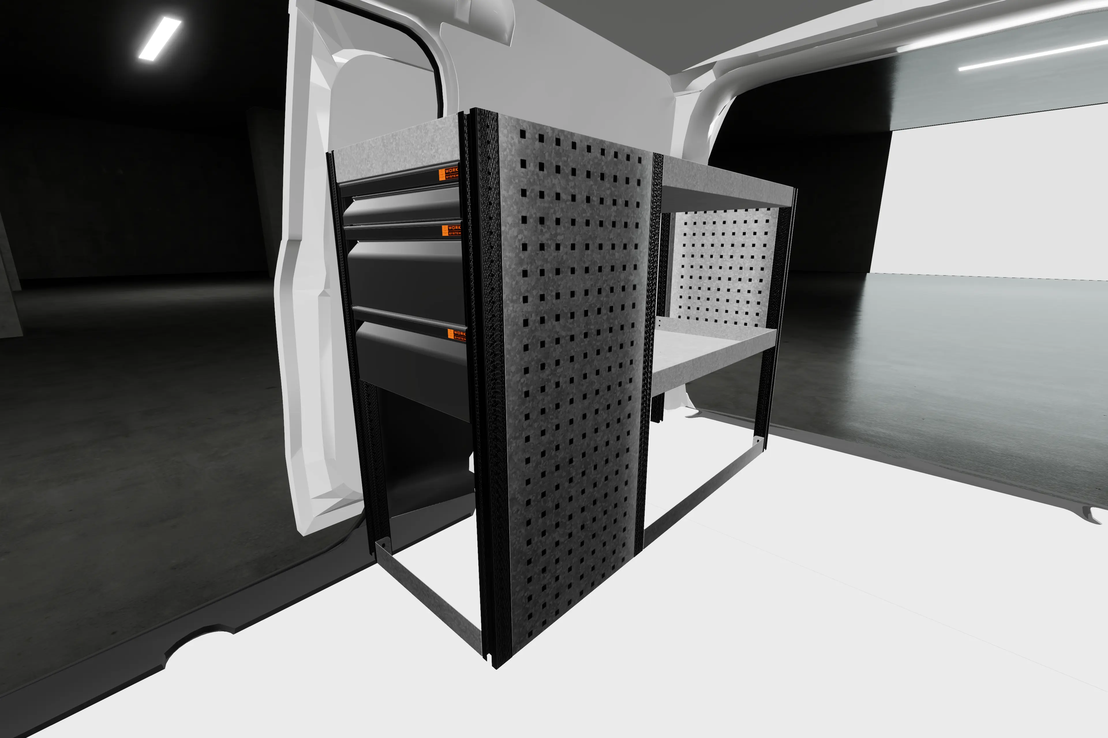 LD42 bilinnredning Mercedes Citan