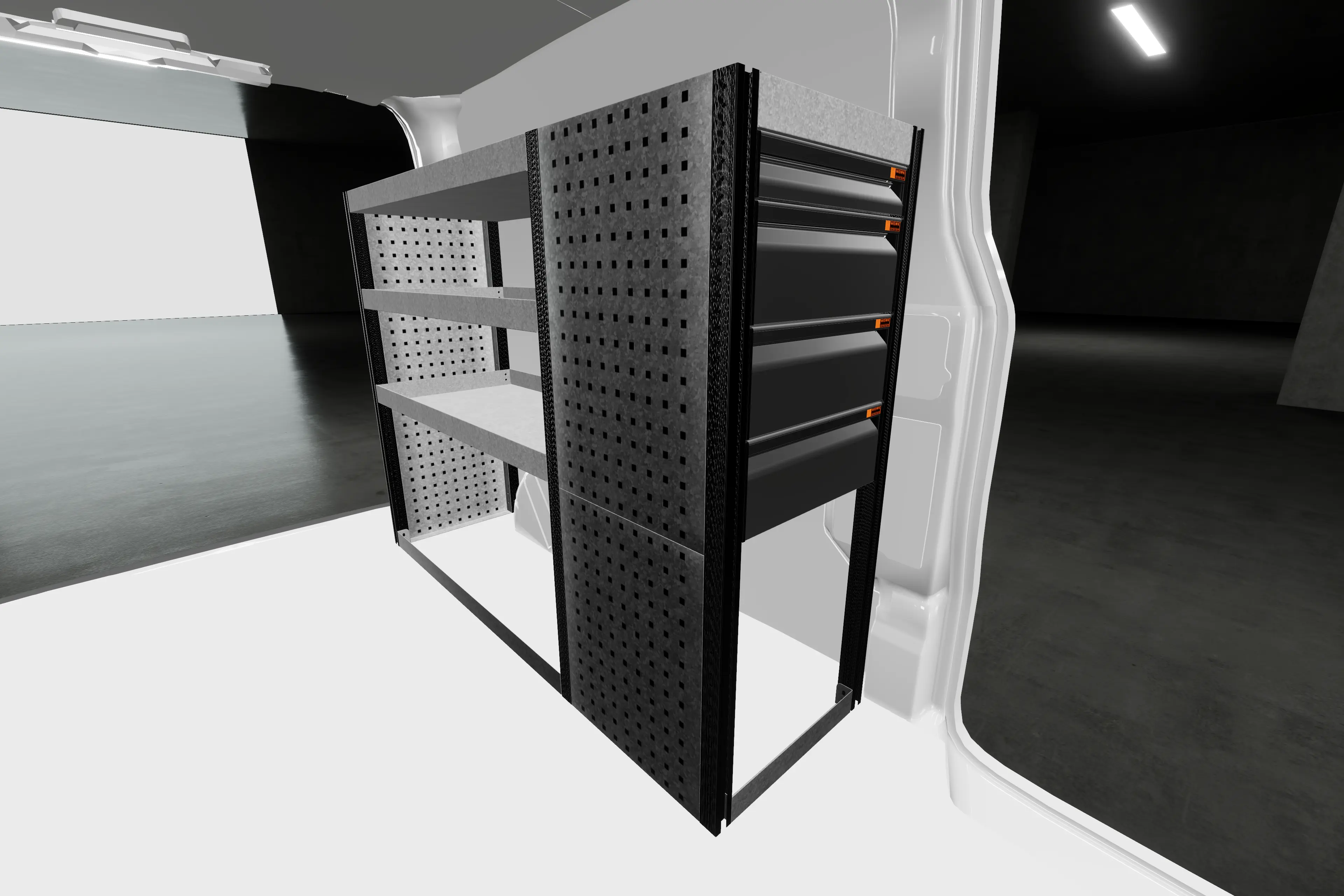 LD42 bilinnredning  