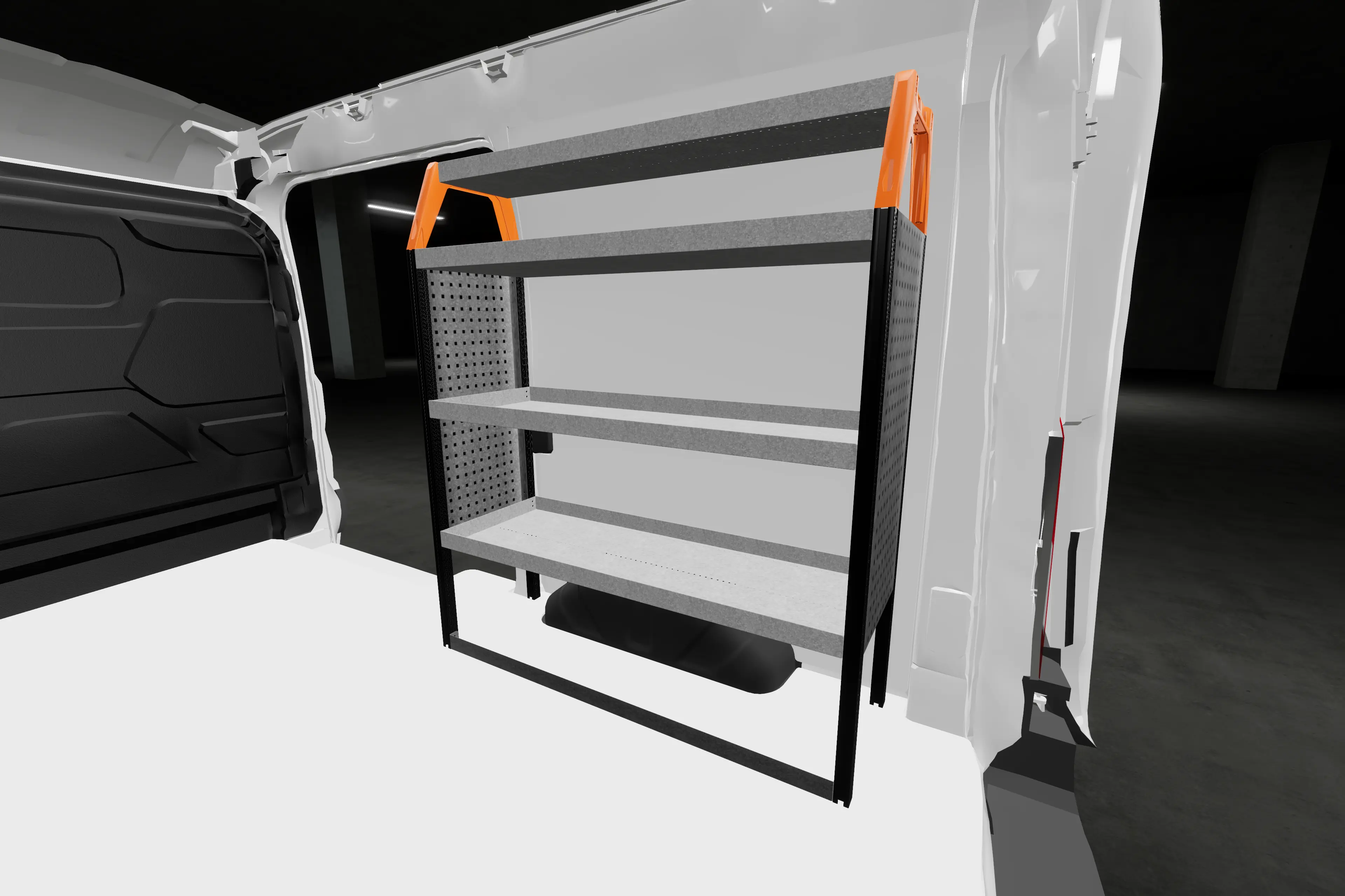 Short42 bilinnredning Ford Transit