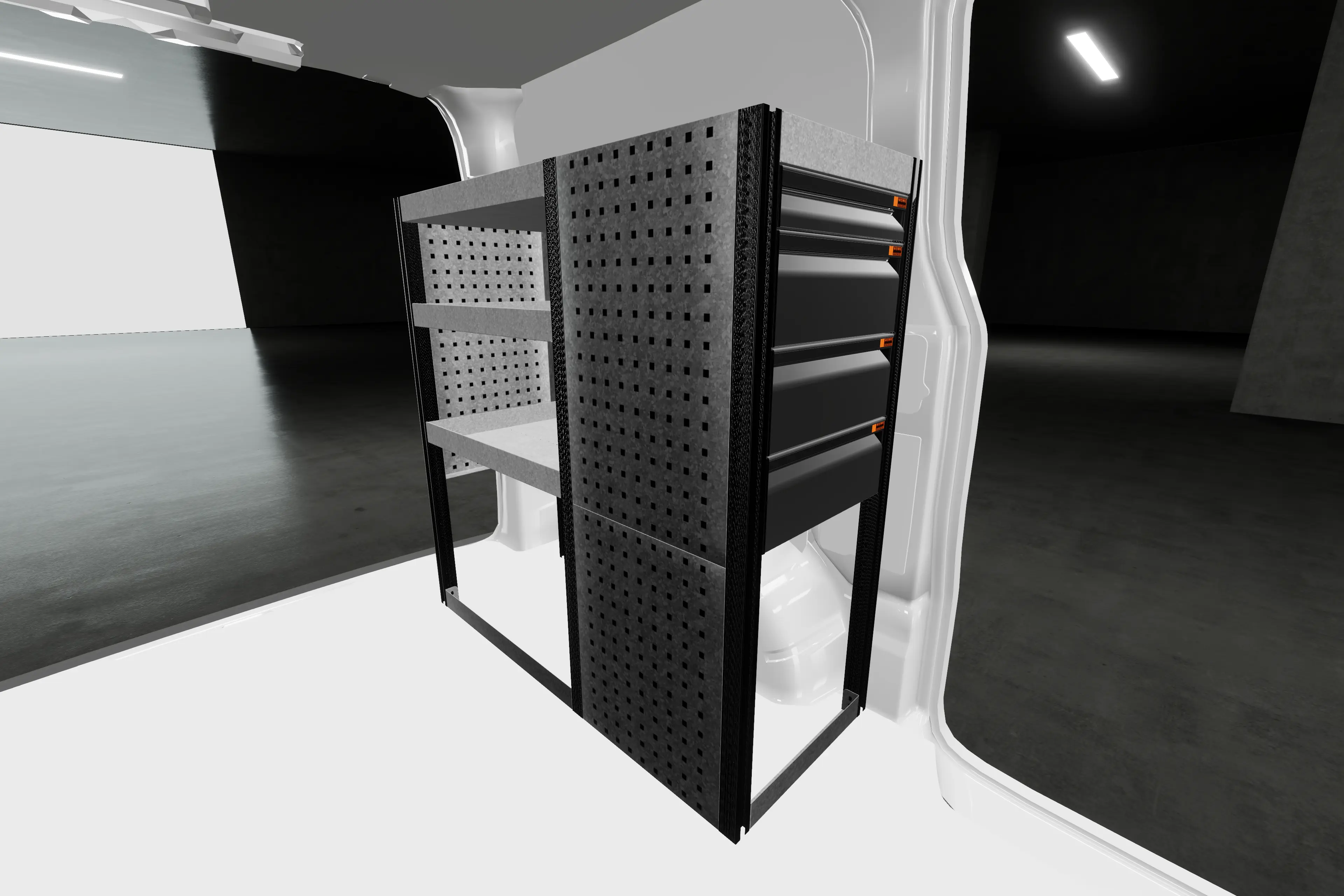 LD42 bilinnredning Volkswagen Transporter