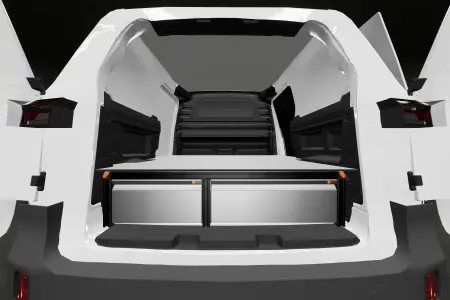 Dobbeltgulv H:272 mm 3-skuffer til Volkswagen ID Buzz Cargo L2 med Standard skillevegg